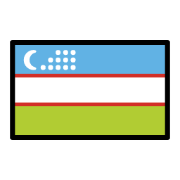Uzbekistán OpenMoji Emoji