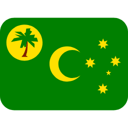 Kokosové ostrovy Twitter Emoji