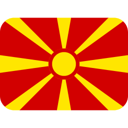 Severní Makedonie Twitter Emoji