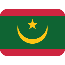 Mauritánie Twitter Emoji