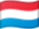 Lucemburská vlajka
