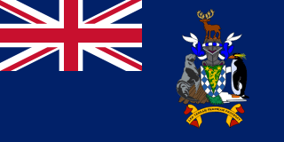 Vlajka Jižní Georgie a Jižních Sandwichových ostrovů
