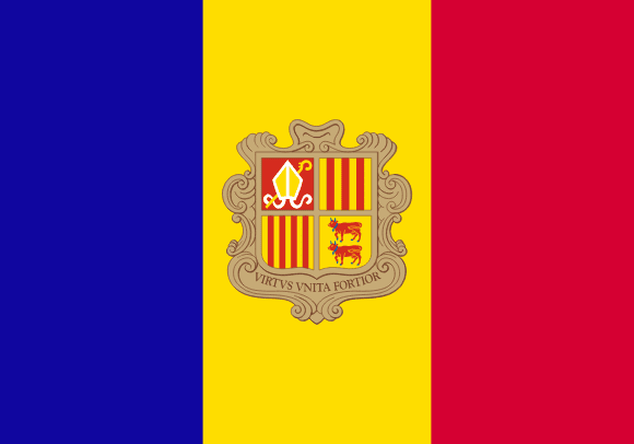 Vlajka: Andorra