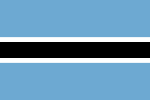 Vlajka: Botswana