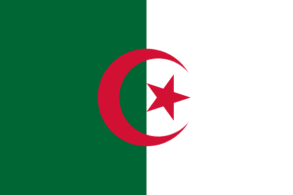 Vlajka: Alžírsko