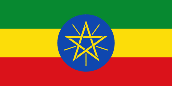 Vlajka: Etiopie