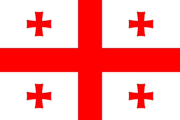 Vlajka: Gruzie