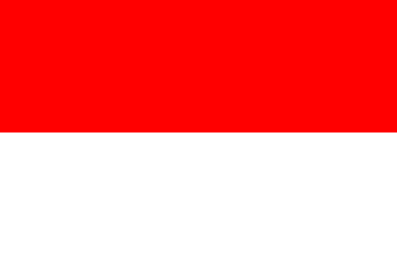Vlajka: Indonésie