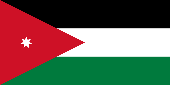Vlajka: Jordánsko