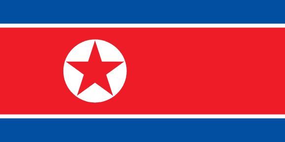Vlajka: Severní Korea
