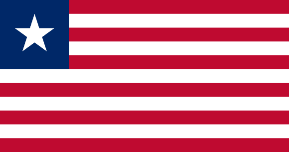 Vlajka: Libérie