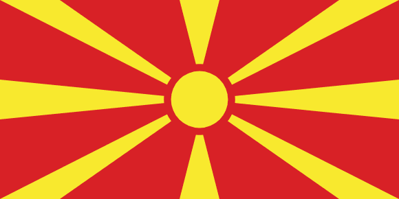 Vlajka: Makedonie