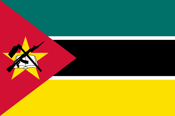 Vlajka: Mosambik