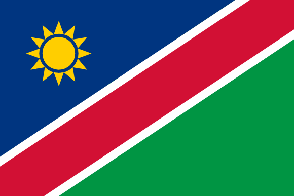 Vlajka: Namibie