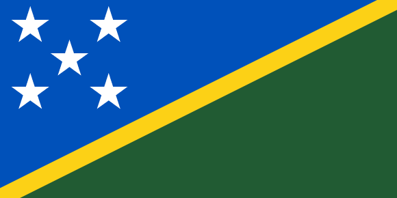Vlajka: Šalamounovy ostrovy