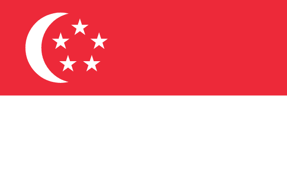 Vlajka: Singapur