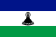 Lesothská vlajka