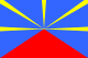 Réunionská vlajka