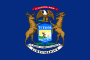 Vlajka státu Michigan