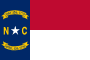 Vlajka státu Severní Karolína