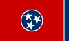 Vlajka státu Tennessee