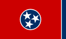 Vlajka státu Tennessee