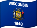 Vlajka státu Wisconsin