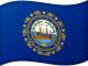 Vlajka státu New Hampshire