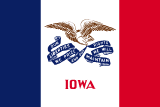 Vlajka státu Iowa