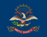 Vlajka státu Severní Dakota