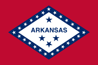 Vlajka státu Arkansas