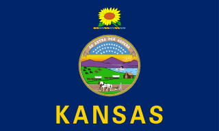 Vlajka státu Kansas