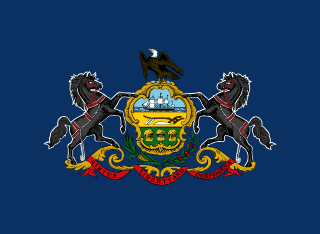 Vlajka státu Pensylvánie