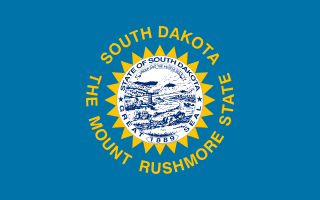 Vlajka státu Jižní Dakota