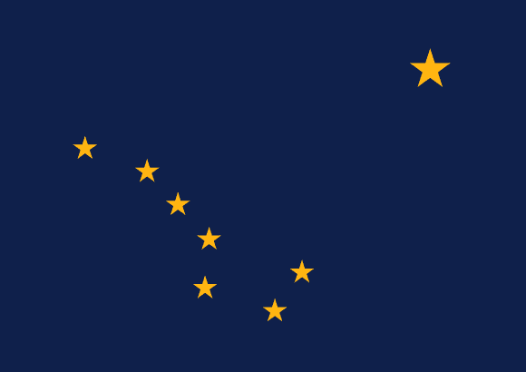 Vlajka státu Aljaška