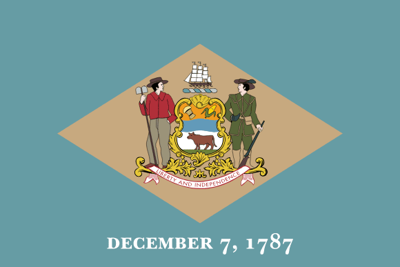 Vlajka státu Delaware