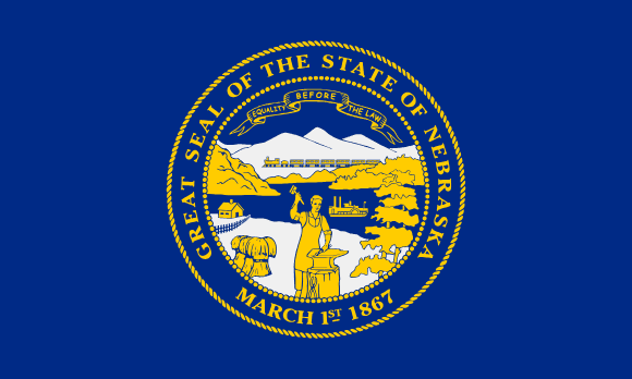 Vlajka státu Nebraska