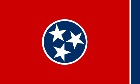 Vlajka státu Tennessee